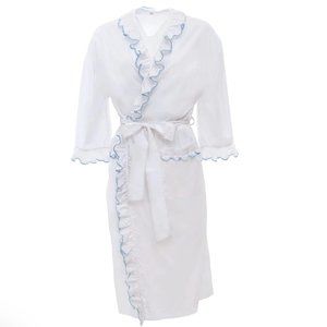 Lenora Josie Cotton Ruffle Robe